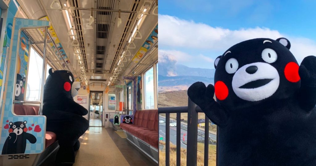 日本最人氣吉祥物熊本熊部長 陪你搭彩繪列車玩熊本 Triplisher Stories